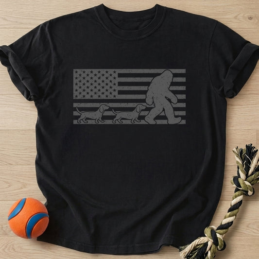 Bigfoot Pack T-Shirt โ Black t-shirt