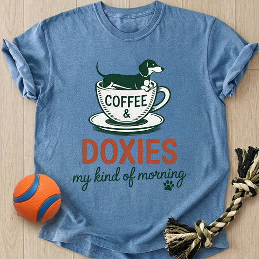 Coffie Doxies T-Shirt โ Bluejean t-shirt