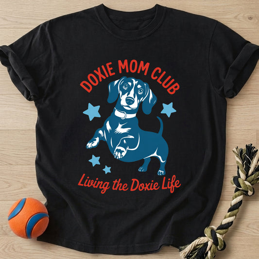 Doxie Club #2 T-Shirt – Black t-shirt