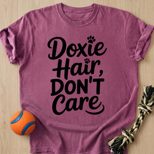Doxie Hair T-Shirt – Berry t-shirt