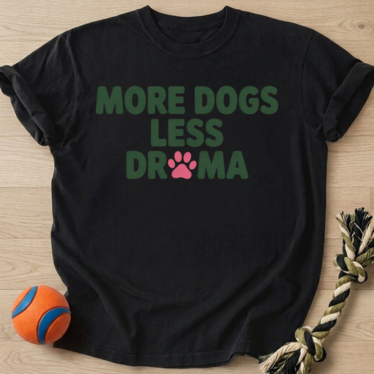 Less Drama T-Shirt โ Black t-shirt