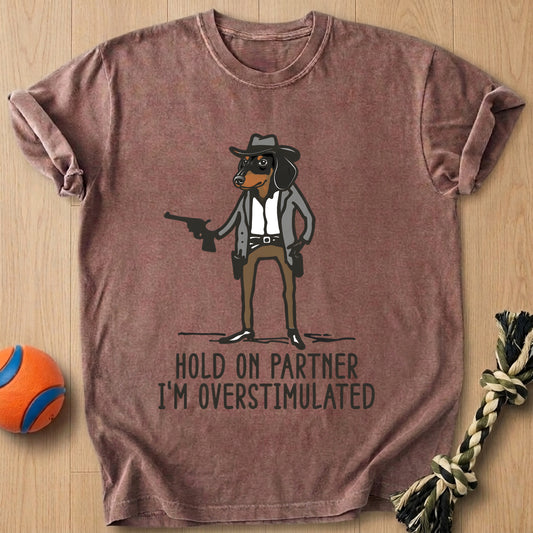 Overstimulated T-Shirt โ Espresso t-shirt