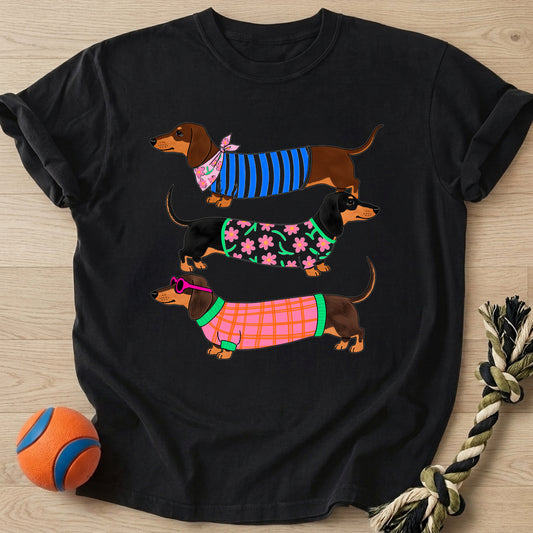 Sausage Dog T-Shirt โ Black t-shirt