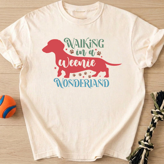 Walking Weenie T-Shirt โ Ivory t-shirt
