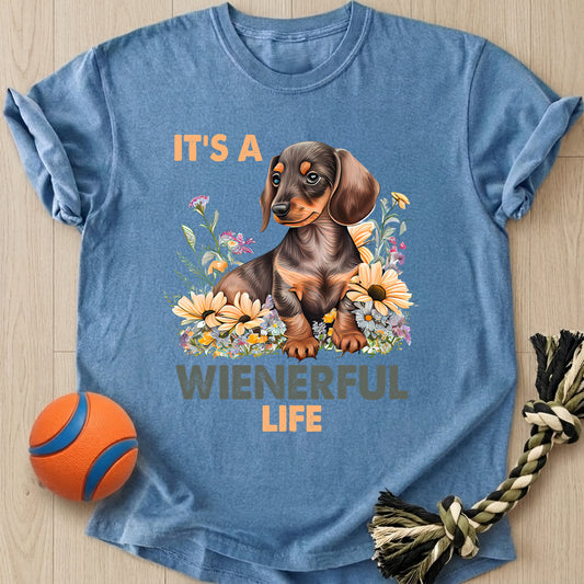 Wienerful Life T-Shirt โ Bluejean t-shirt