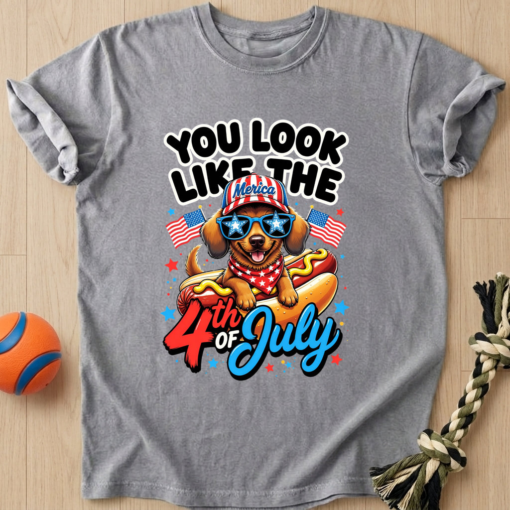 4th Of July T-Shirt – Grey t-shirt
