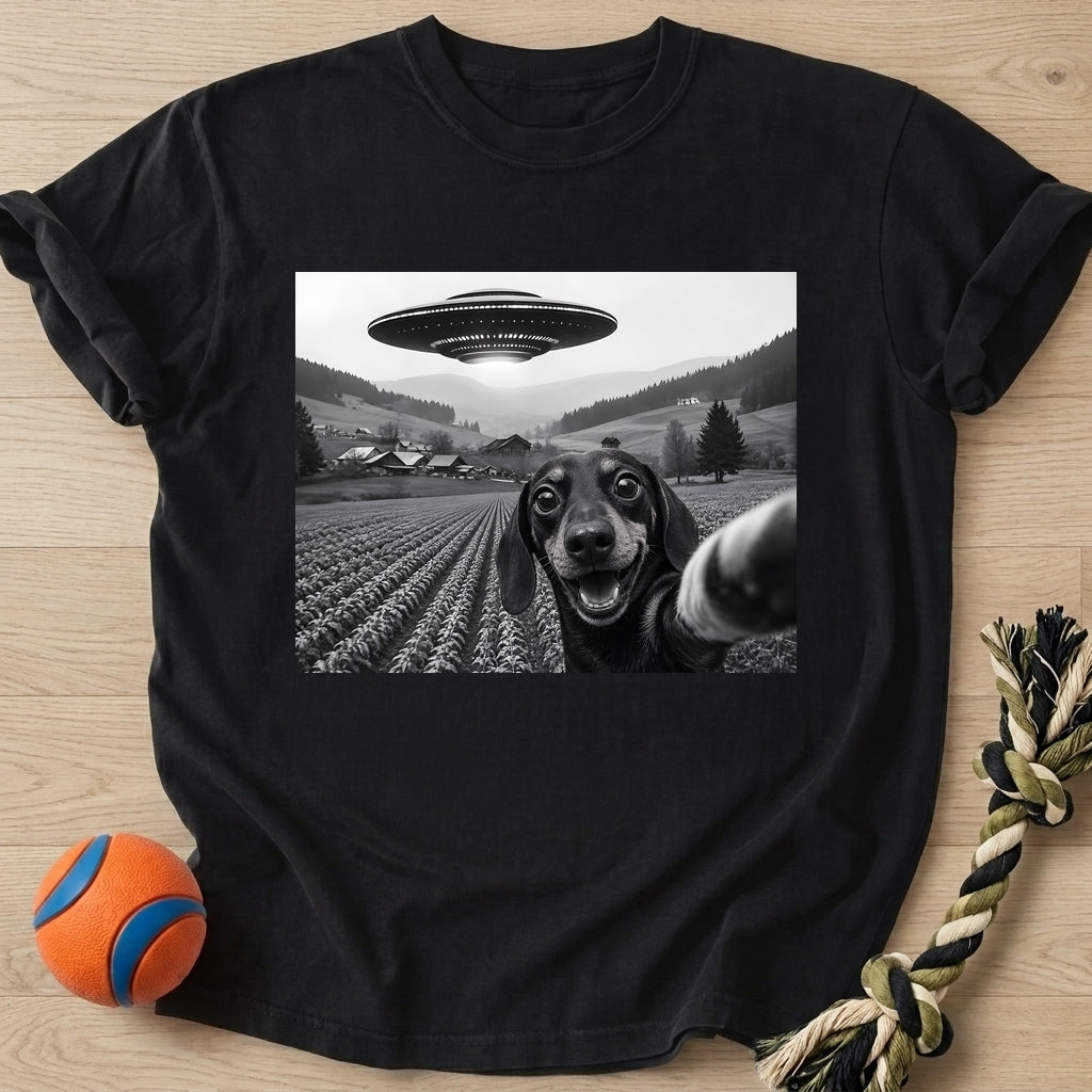 Alien Encounter T-Shirt – Black t-shirt