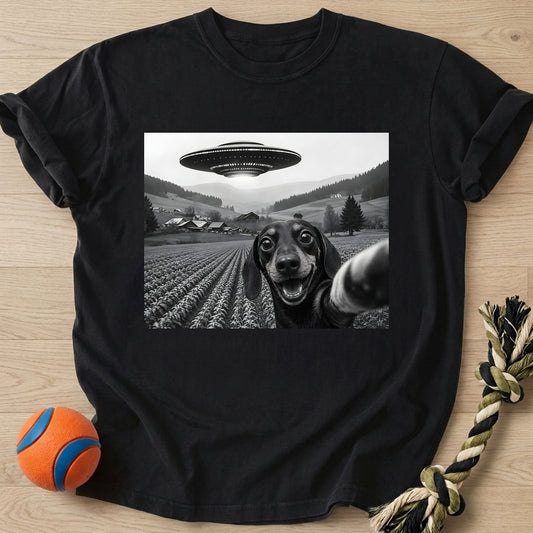 Alien Encounter T-Shirt – Black t-shirt