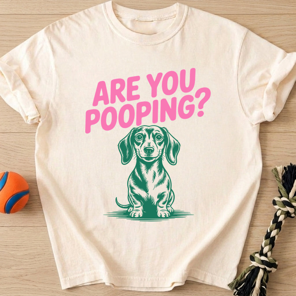 Are You Pooping T-Shirt – Ivory t-shirt