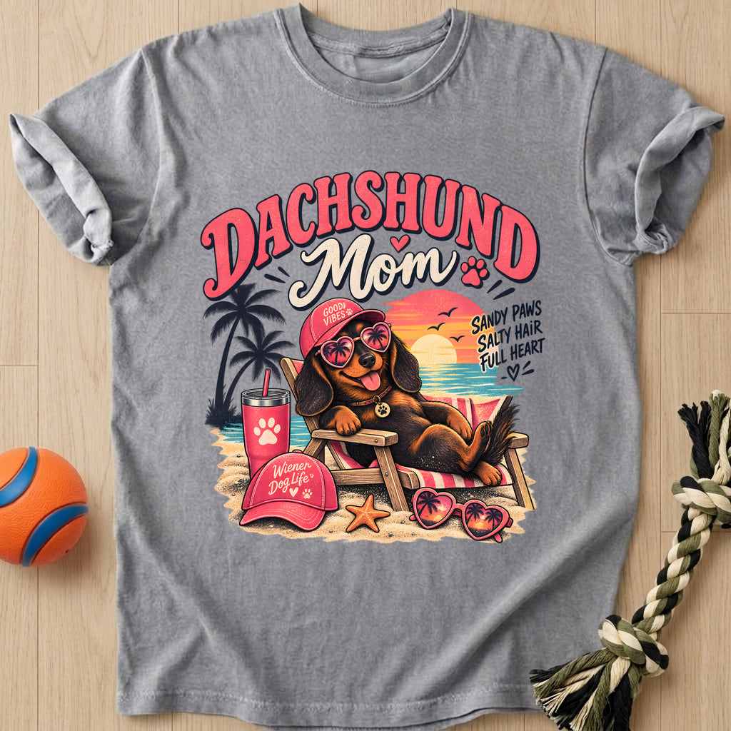 Beach Mom T-Shirt – Grey t-shirt