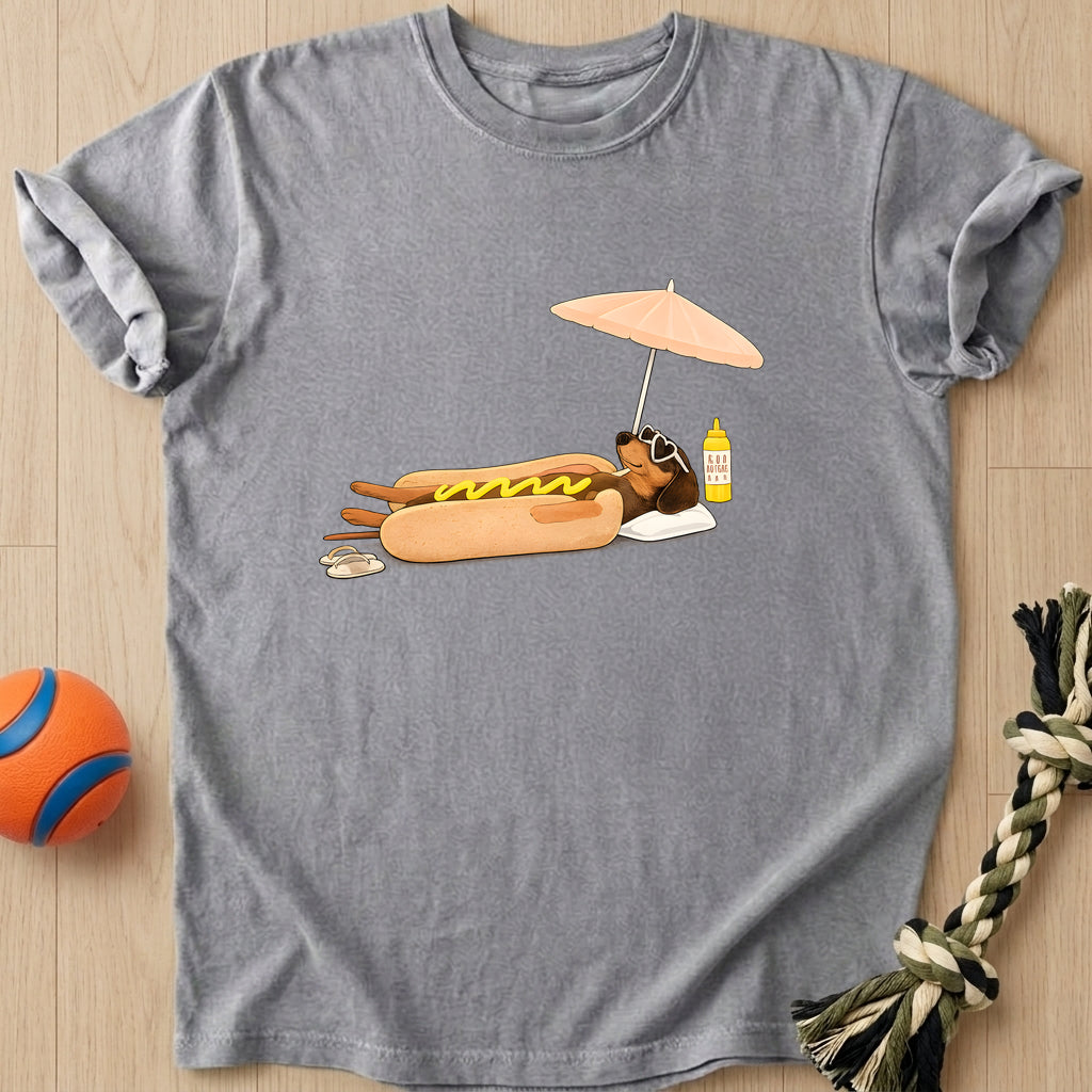 Beach Weenie T-Shirt – Grey t-shirt