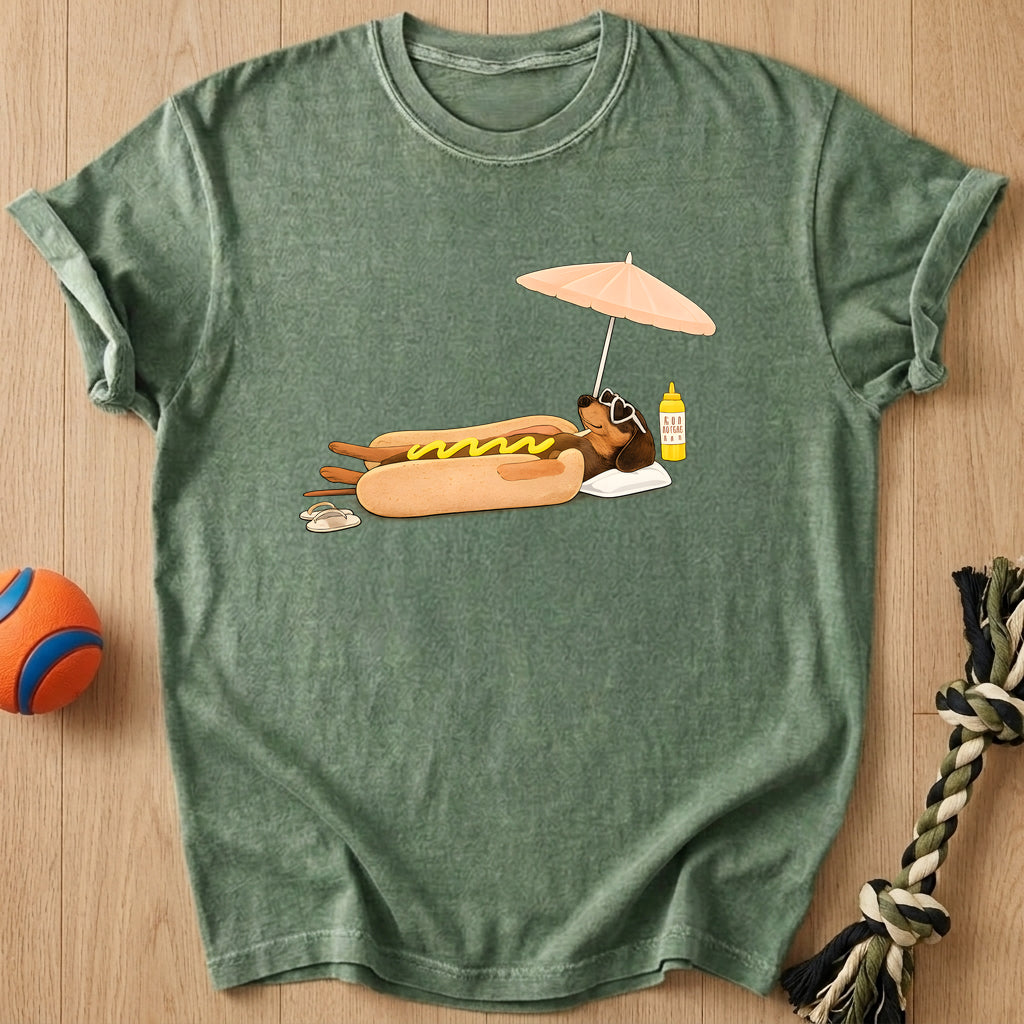 Beach Weenie T-Shirt – Moss t-shirt