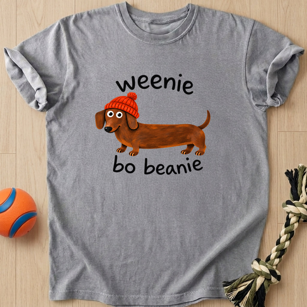 Beanie Weenie T-Shirt – Grey t-shirt