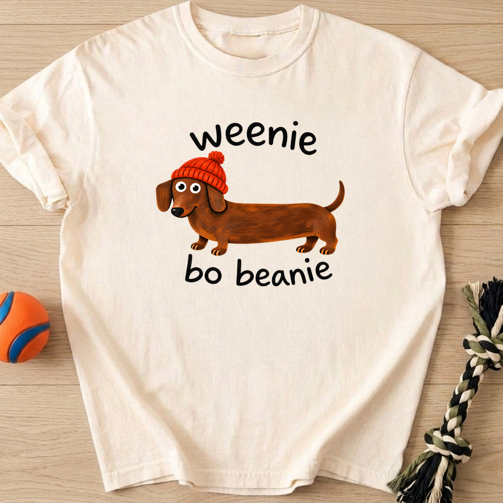 Beanie Weenie T-Shirt – Ivory t-shirt