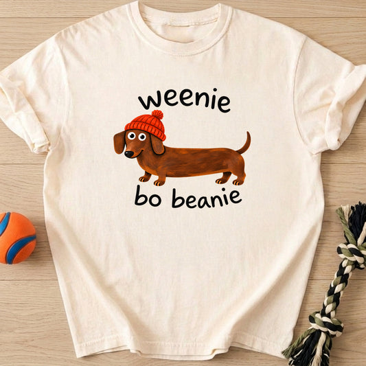 Beanie Weenie T-Shirt – Ivory t-shirt