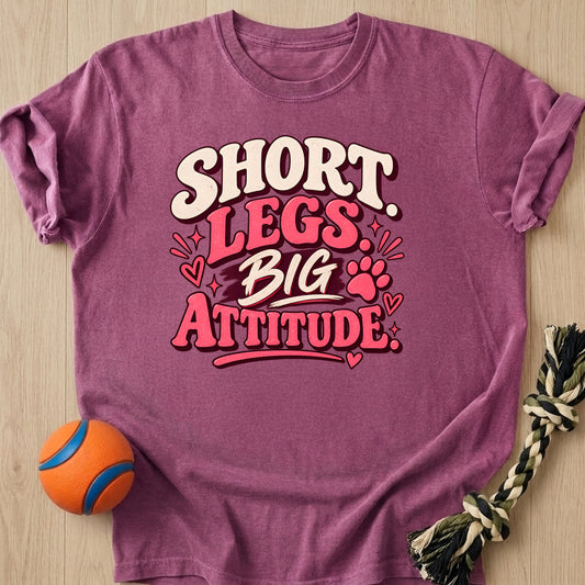 Big Attitude T-Shirt – Berry t-shirt