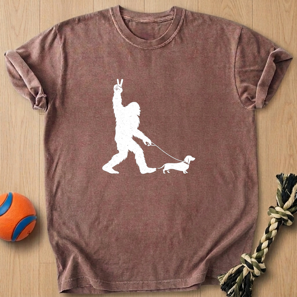 Bigfoot Peace T-Shirt – Espresso t-shirt