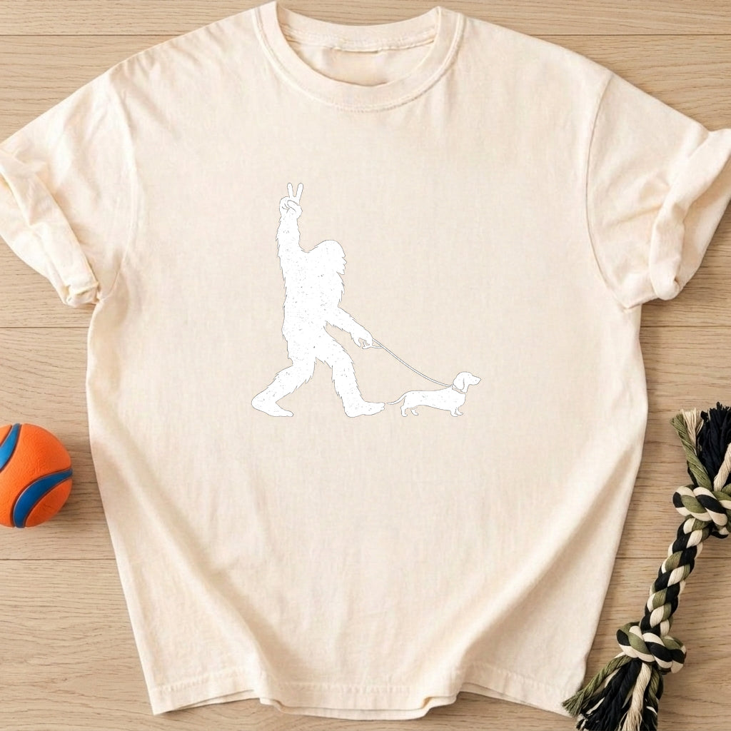 Bigfoot Peace T-Shirt – Ivory t-shirt