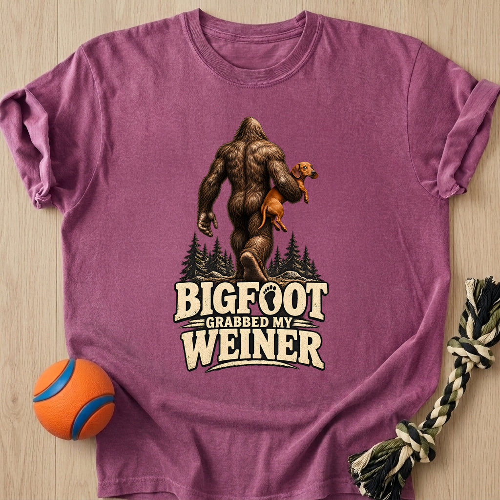 Bigfoot Weiner T-Shirt – Berry t-shirt