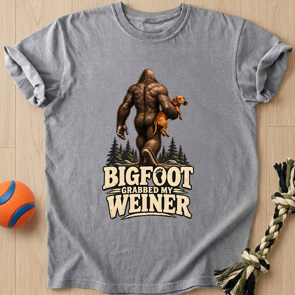 Bigfoot Weiner T-Shirt – Grey t-shirt
