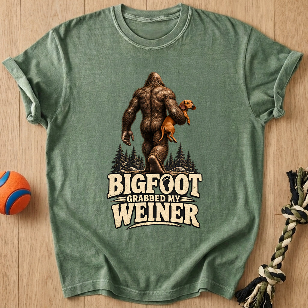 Bigfoot Weiner T-Shirt – Moss t-shirt