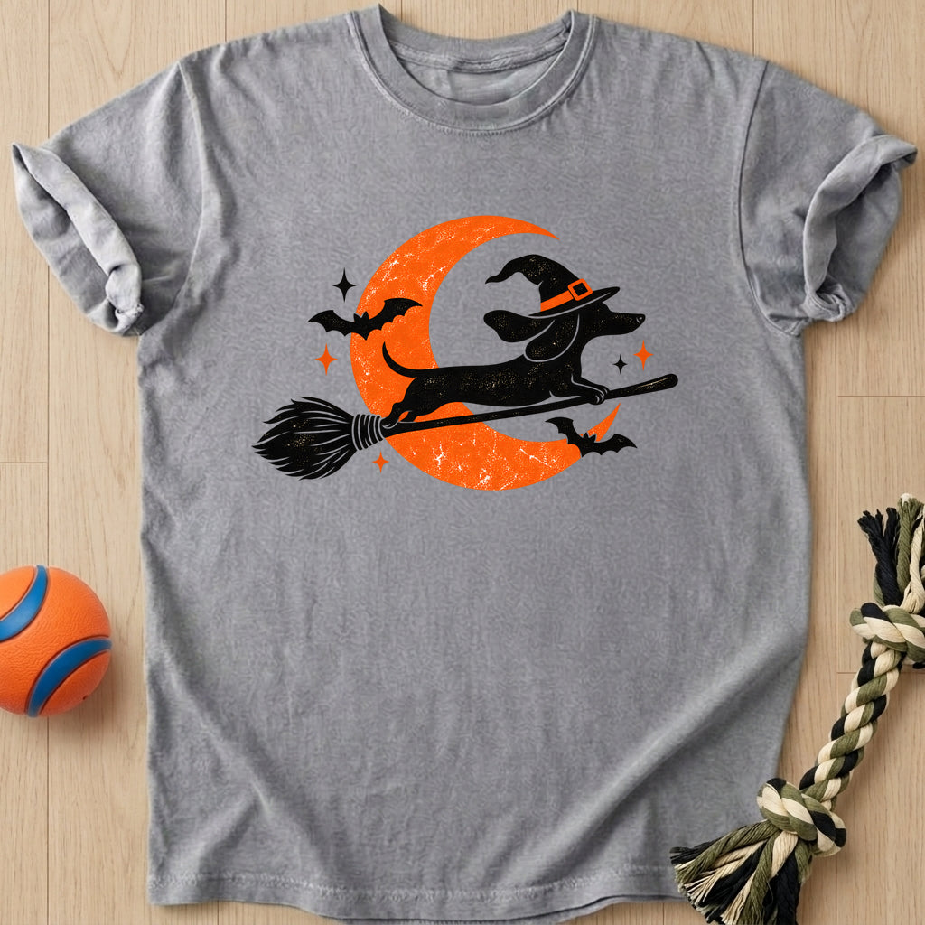 Broom Doxie T-Shirt – Grey t-shirt