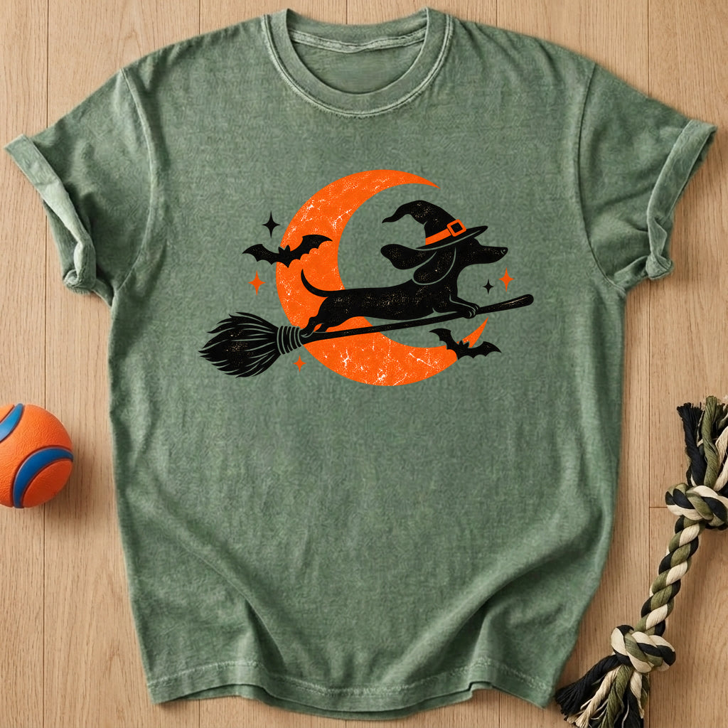 Broom Doxie T-Shirt – Moss t-shirt