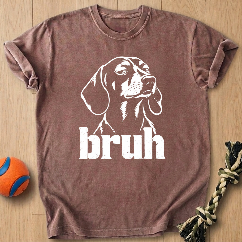Bruh Doxie T-Shirt – Espresso t-shirt