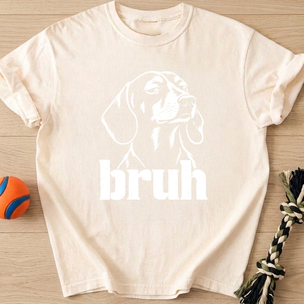 Bruh Doxie T-Shirt – Ivory t-shirt