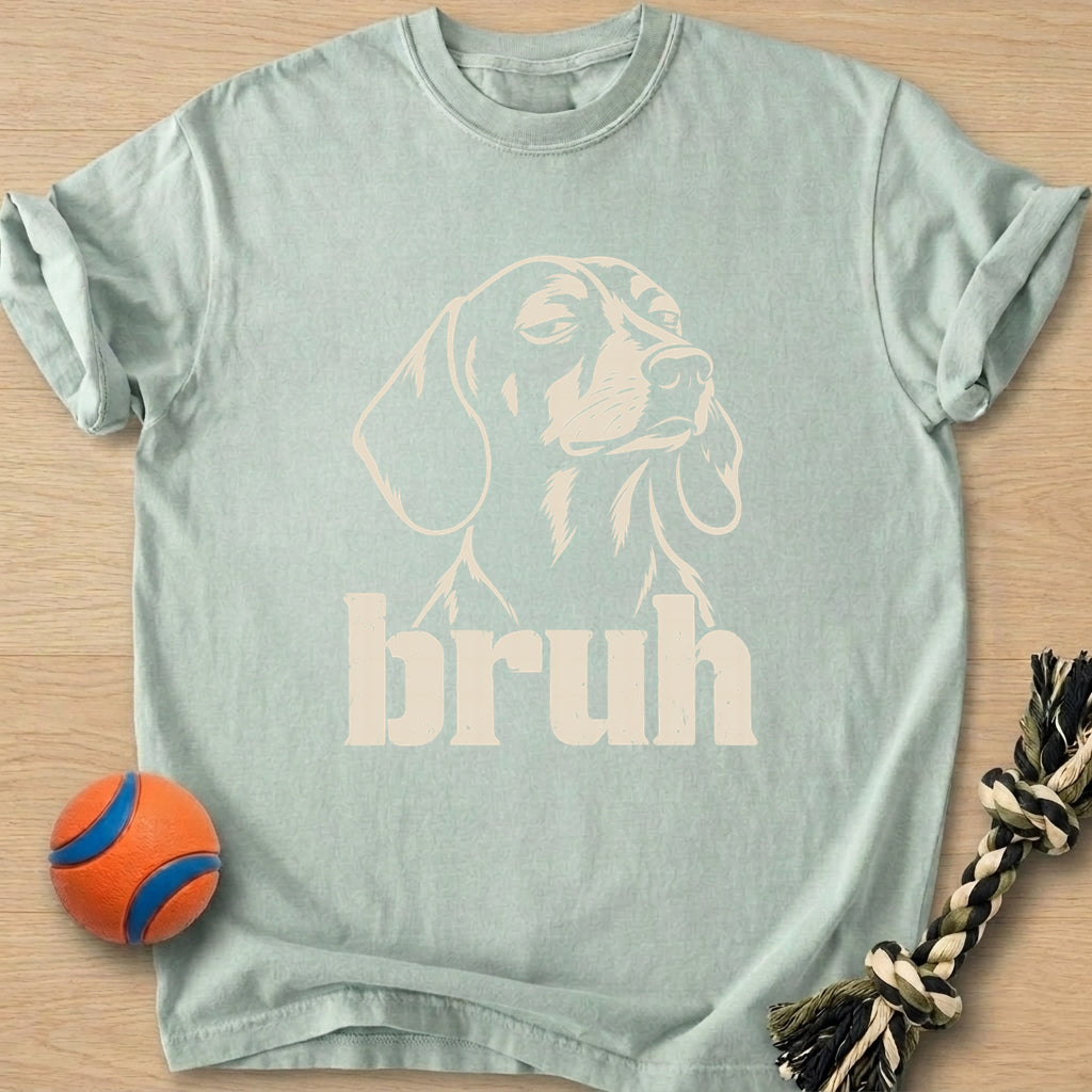 Bruh Doxie Cream T-Shirt – Bay t-shirt