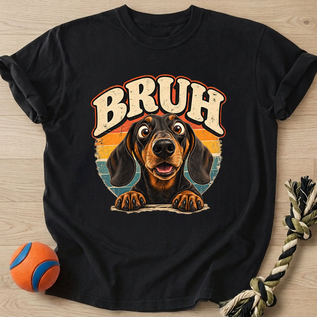 Bruh Shock T-Shirt – Black t-shirt