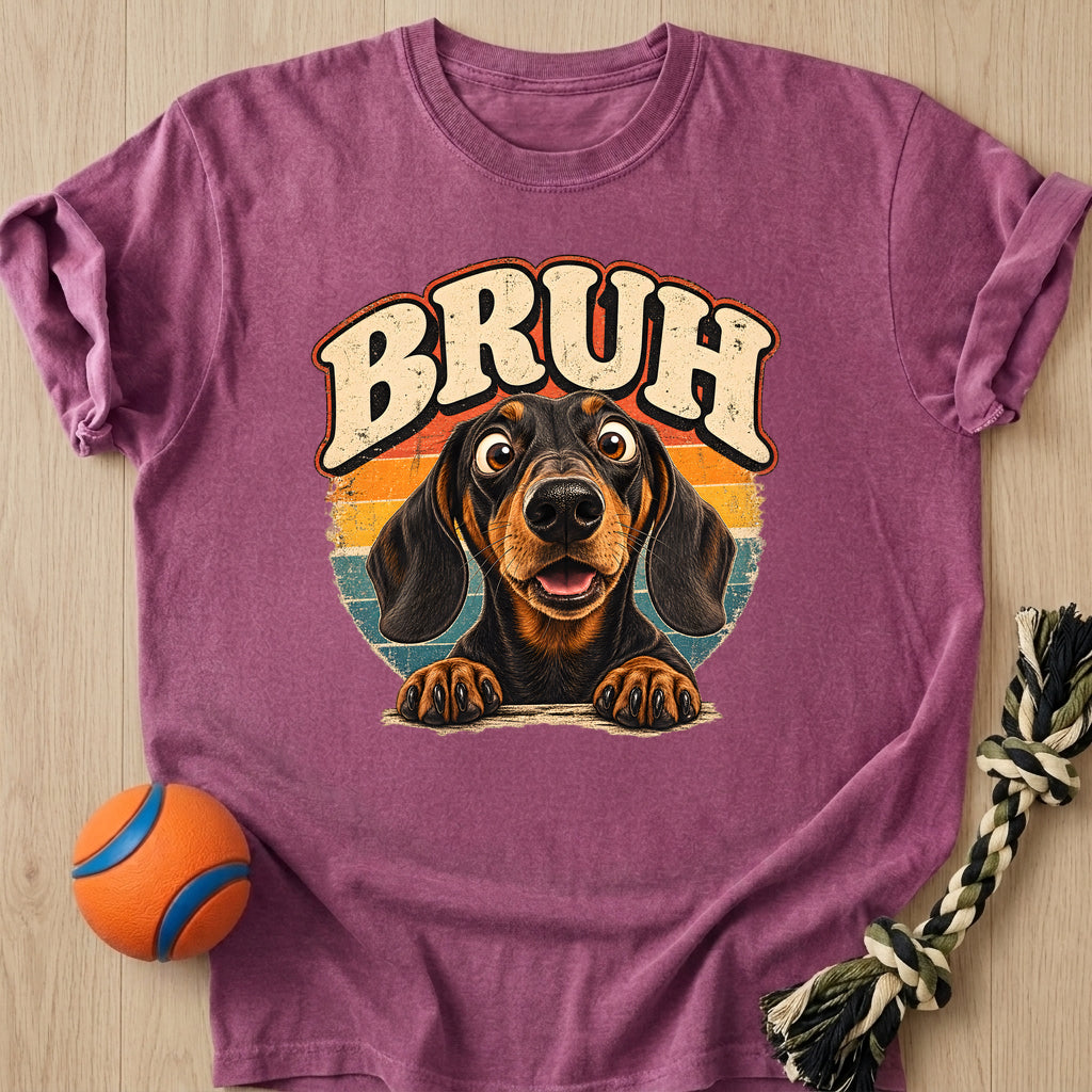 Bruh Shock T-Shirt – Berry t-shirt
