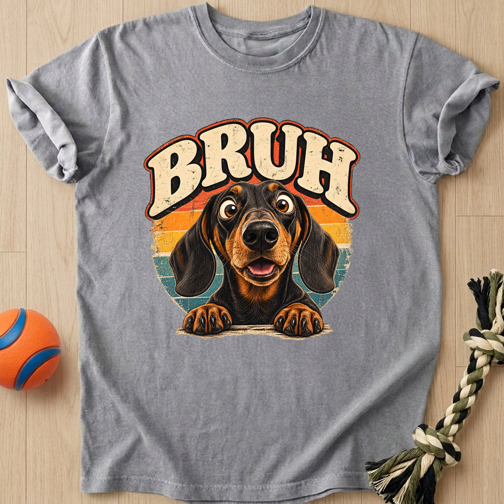 Bruh Shock T-Shirt – Grey t-shirt