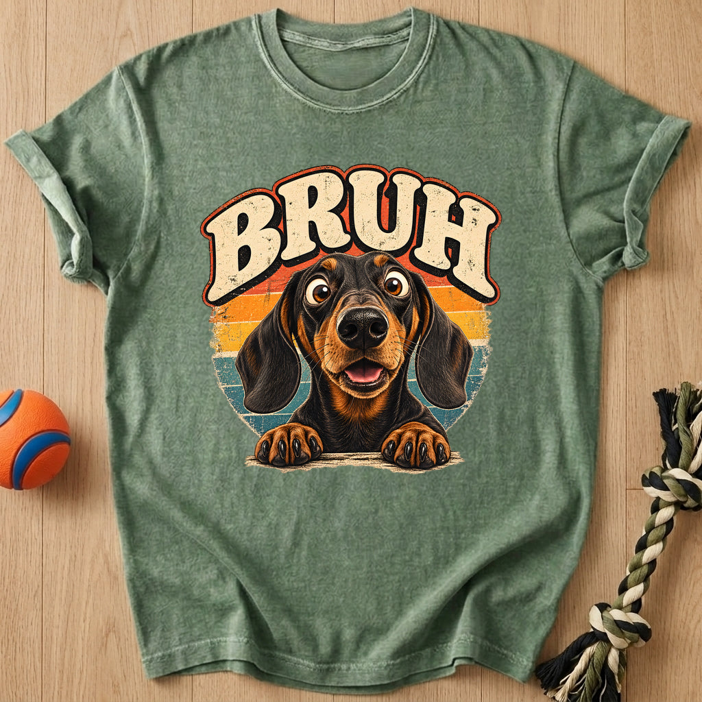 Bruh Shock T-Shirt – Moss t-shirt