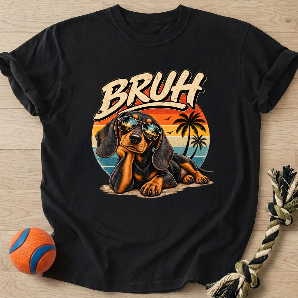 Bruh Vibes T-Shirt – Black t-shirt