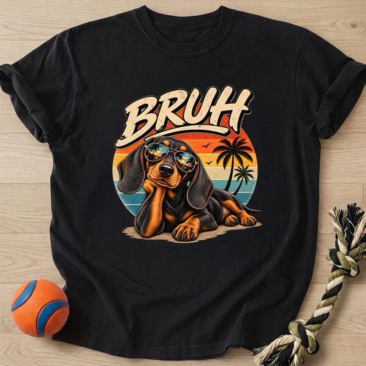 Bruh Vibes T-Shirt – Black t-shirt