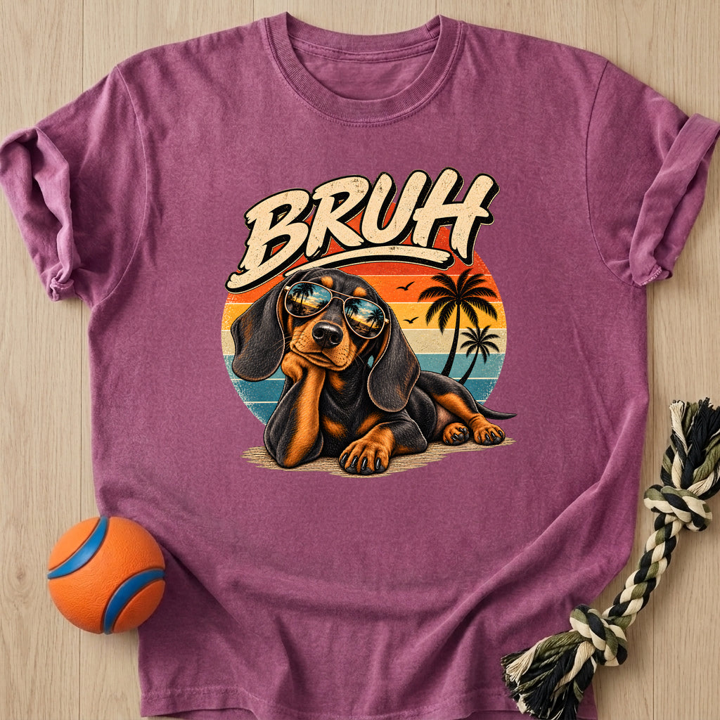 Bruh Vibes T-Shirt – Berry t-shirt