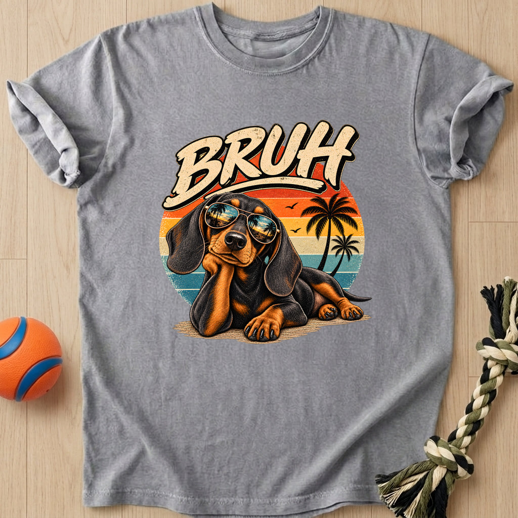 Bruh Vibes T-Shirt – Grey t-shirt