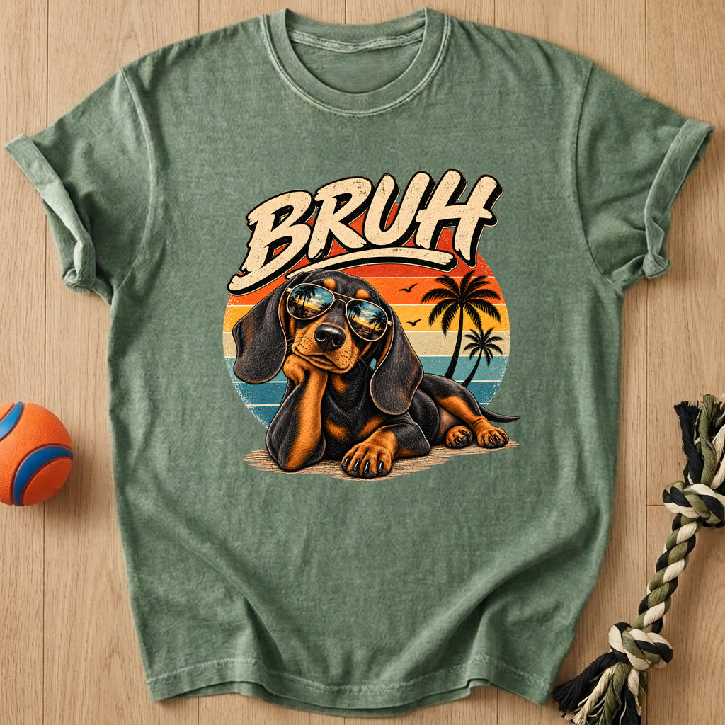 Bruh Vibes T-Shirt – Moss t-shirt