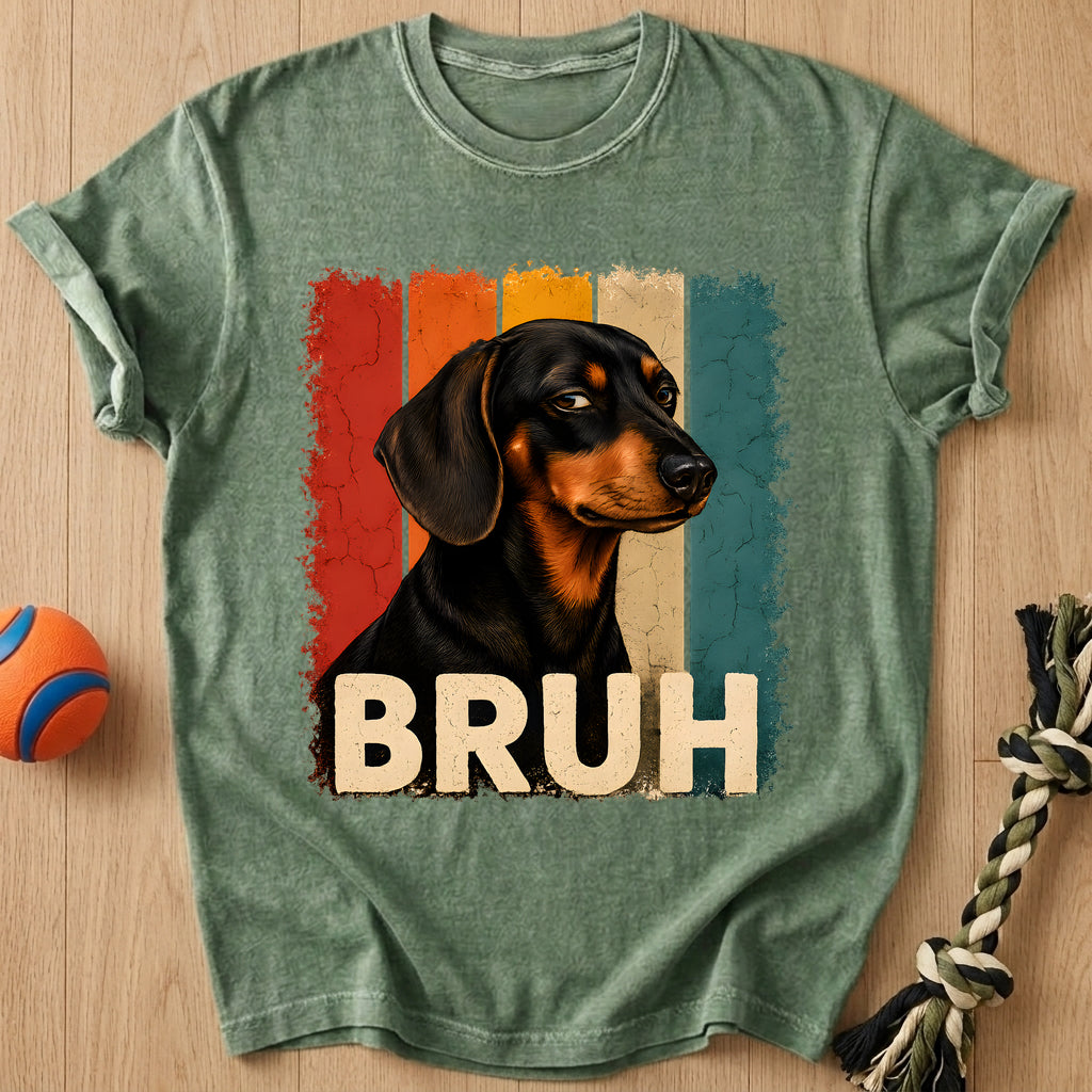 Bruh Weenie T-Shirt – Moss t-shirt