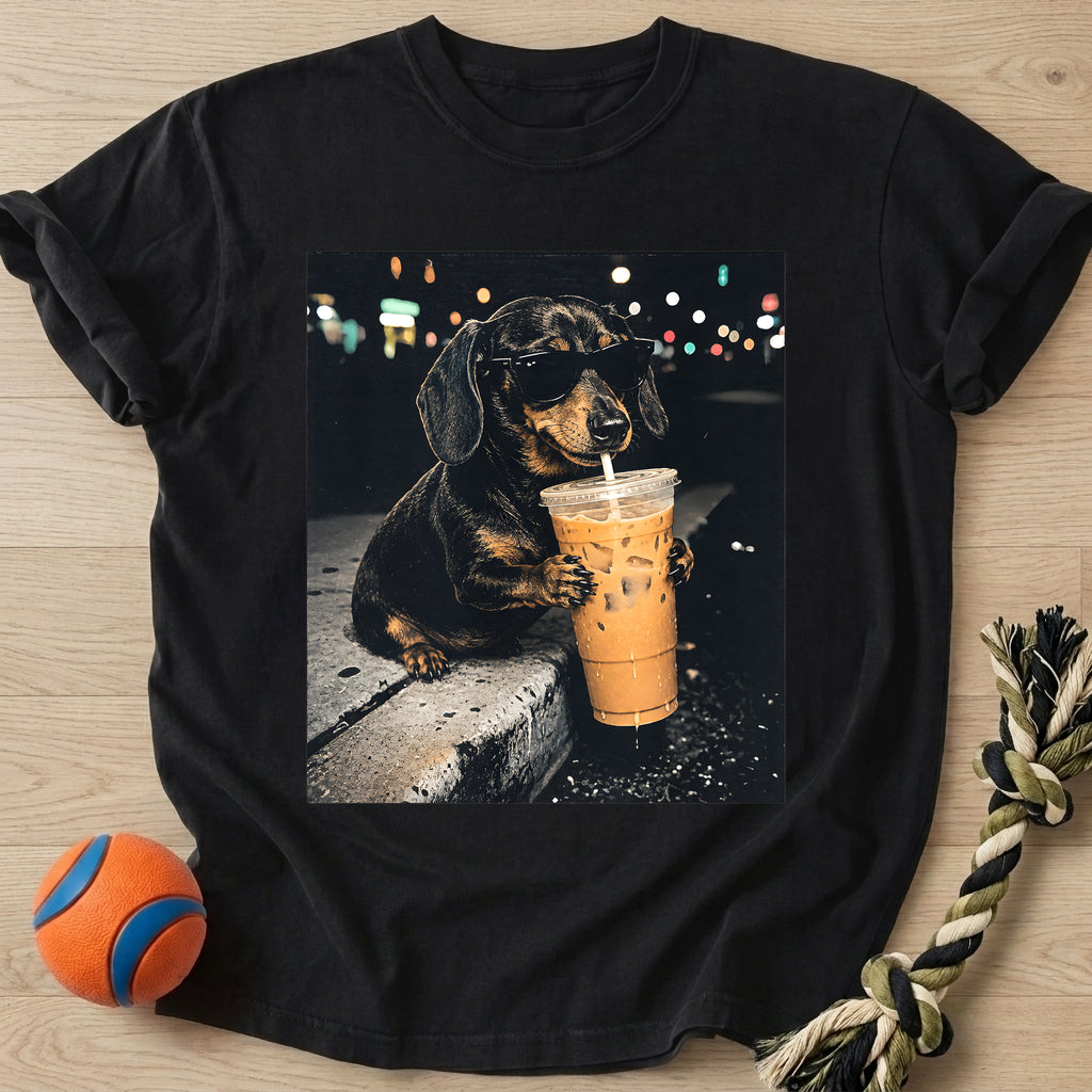 Coffe Dog T-Shirt – Black t-shirt