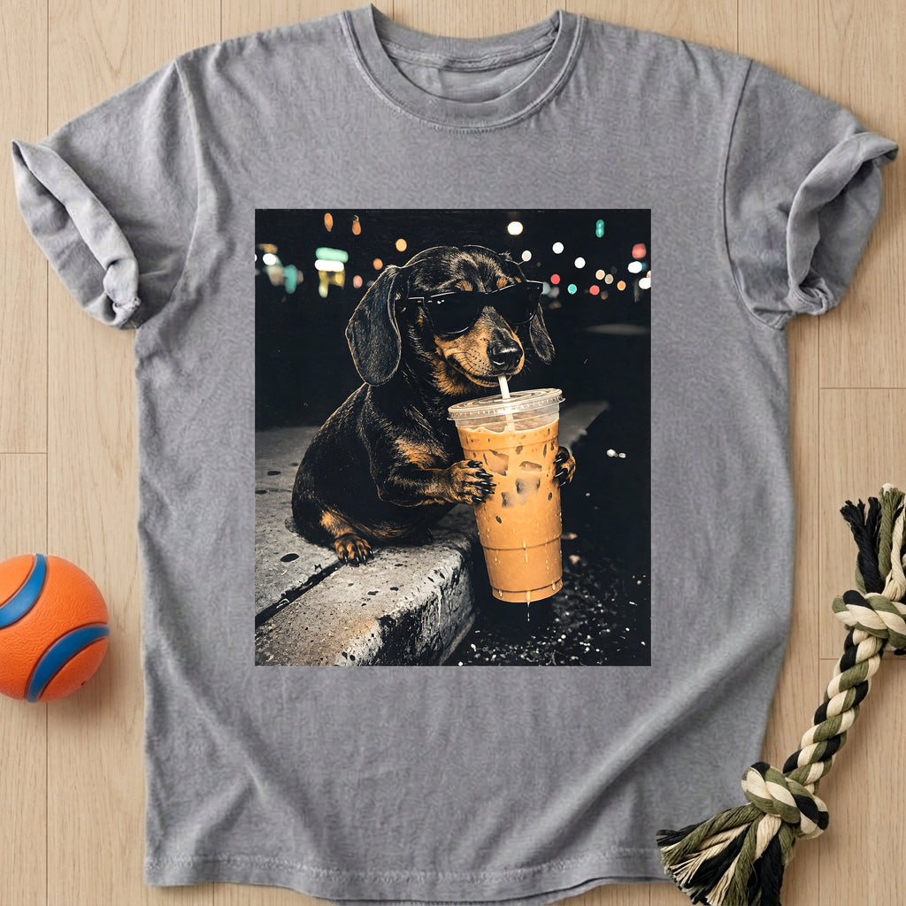 Coffe Dog T-Shirt – Grey t-shirt