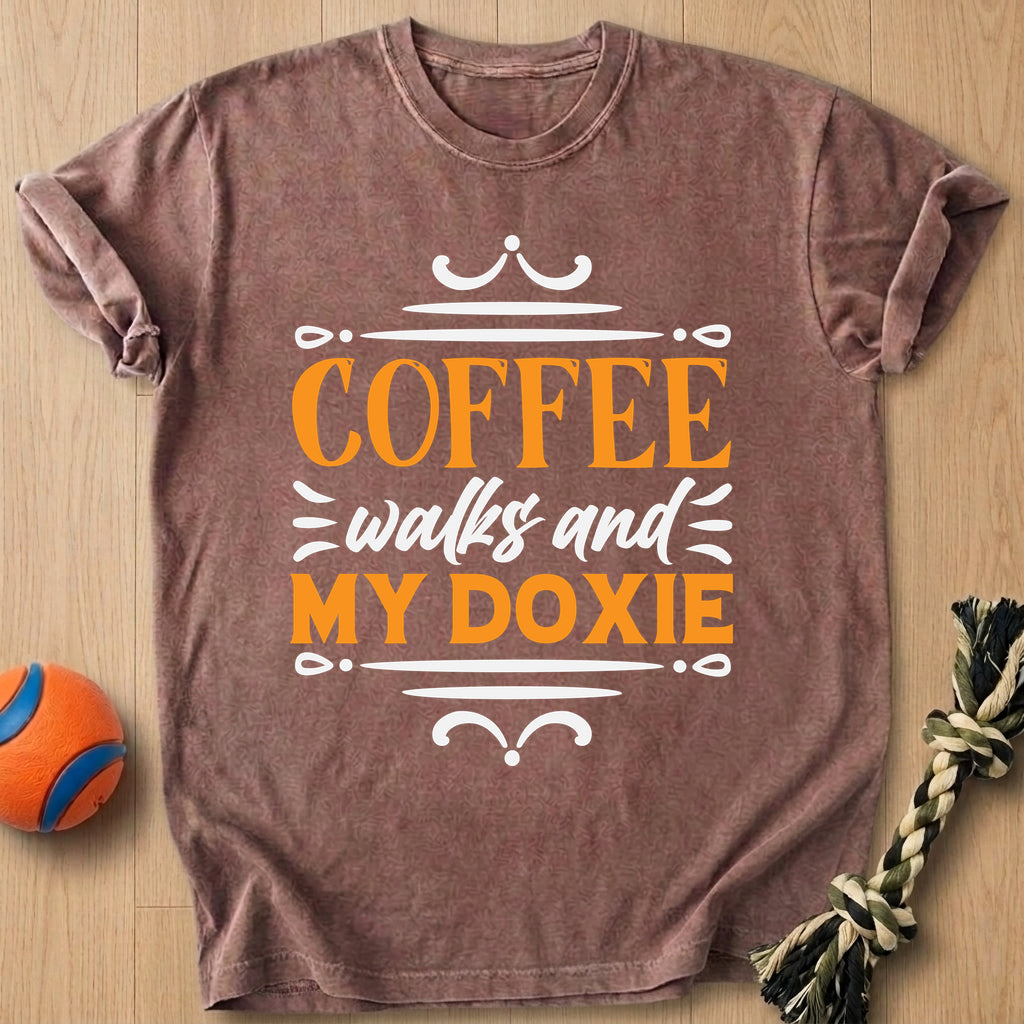 Coffee Walks T-Shirt – Espresso t-shirt