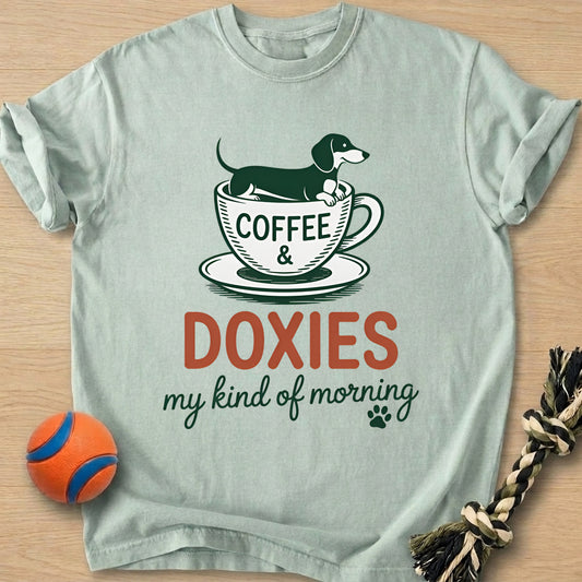 Coffie Doxies T-Shirt – Bay t-shirt