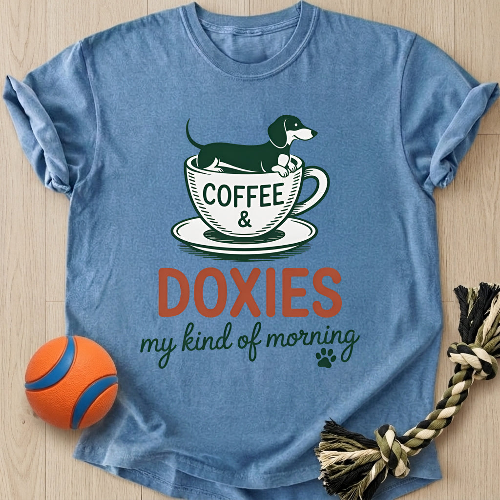 Coffie Doxies T-Shirt – Bluejean t-shirt