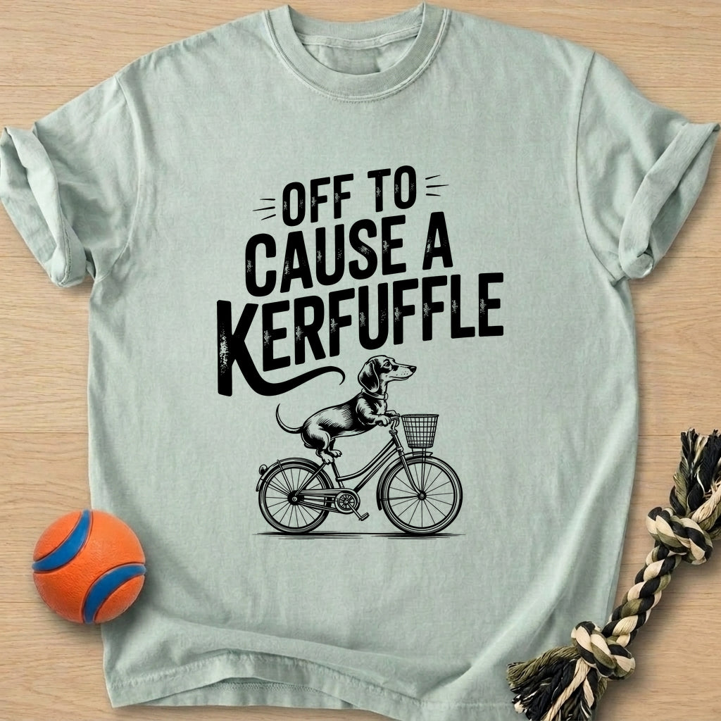 Cyclist Dog T-Shirt – Bay t-shirt