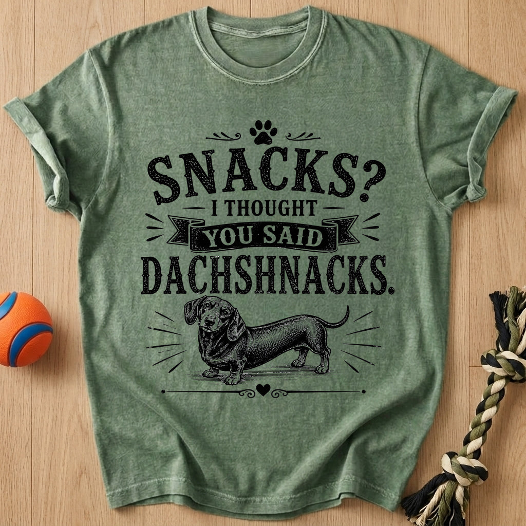 Dachshnacks T-Shirt – Moss t-shirt