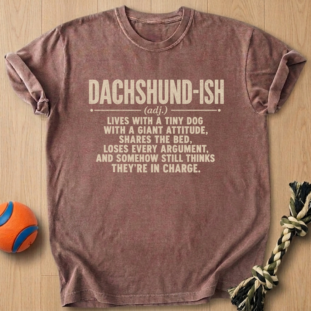 Dachshund Ish T-Shirt – Espresso t-shirt