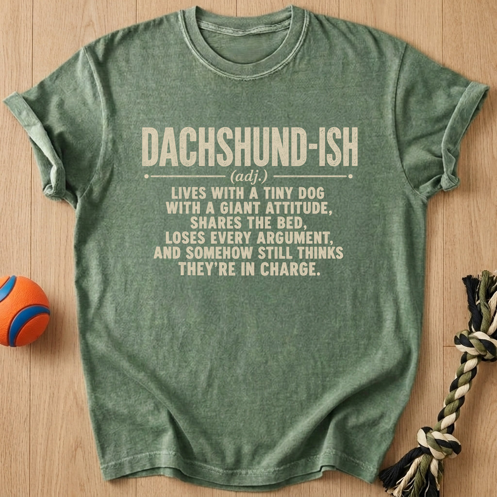 Dachshund Ish T-Shirt – Moss t-shirt