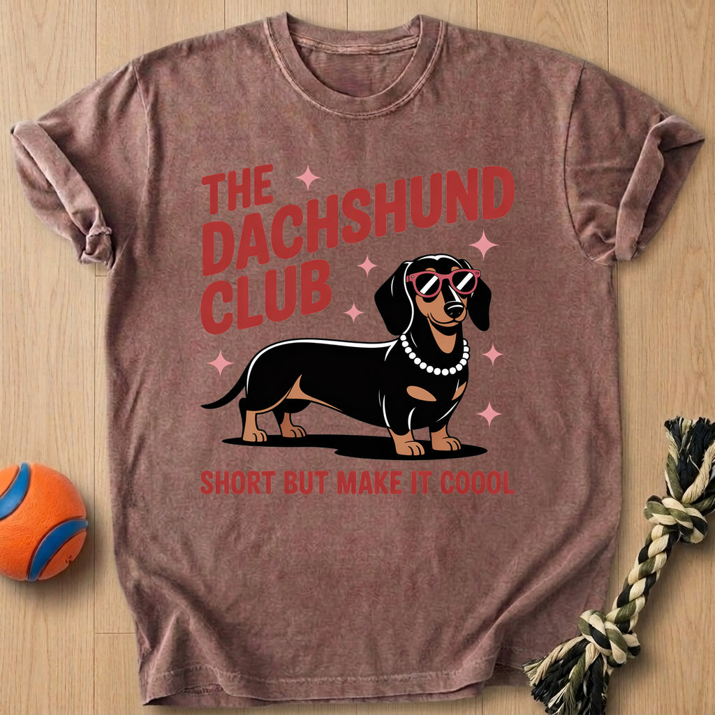 Dachshund Club T-Shirt – Espresso t-shirt